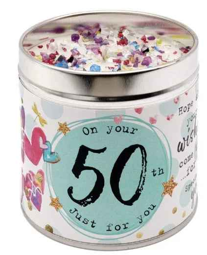 Just Because Leeftijdskaars - 50 jaar