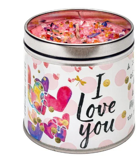 Just Because kaars – I Love You