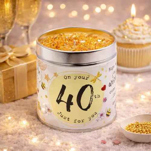 Just Because Leeftijdskaars - 40 jaar