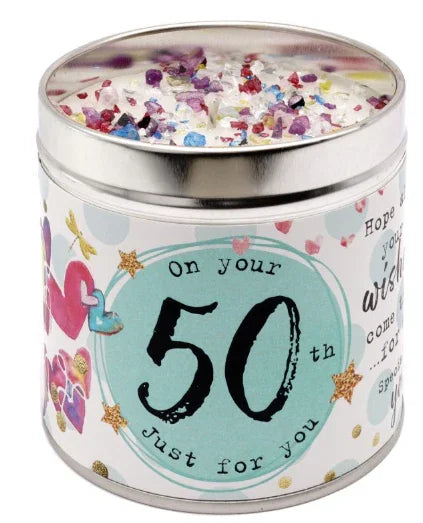 leeftijdskaars 50 jaar
