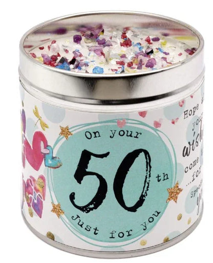 leeftijdskaars 50 jaar