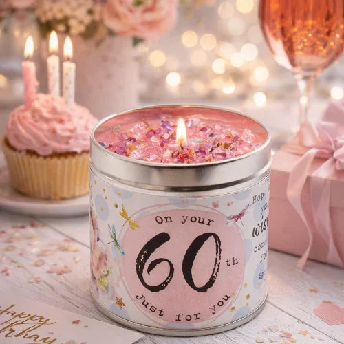 60 jaars verjaardagskaars