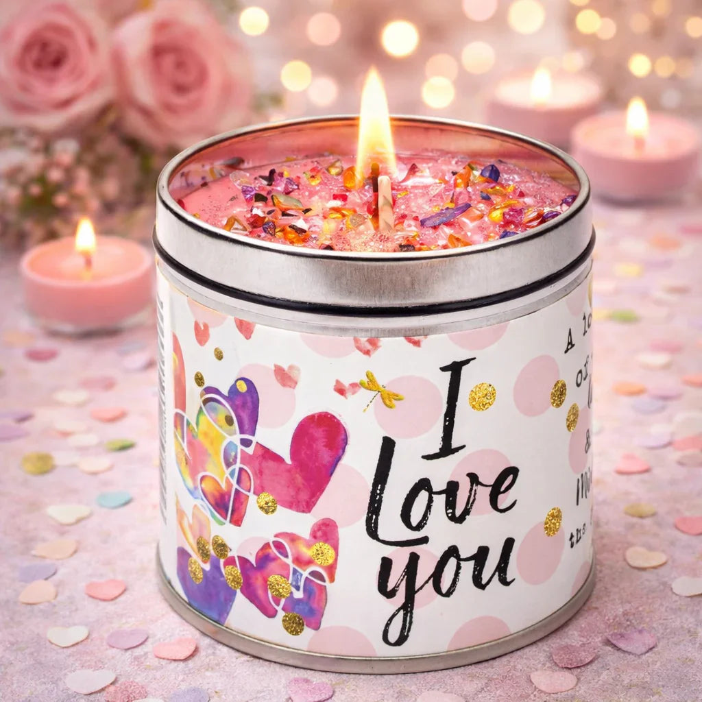 Just Because kaars – I Love You