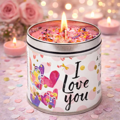 Just Because kaars – I Love You