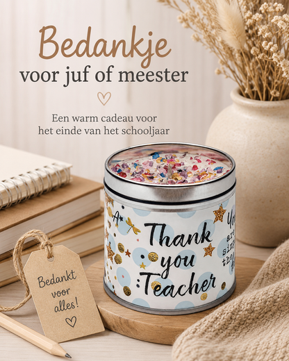 bedankje leraar