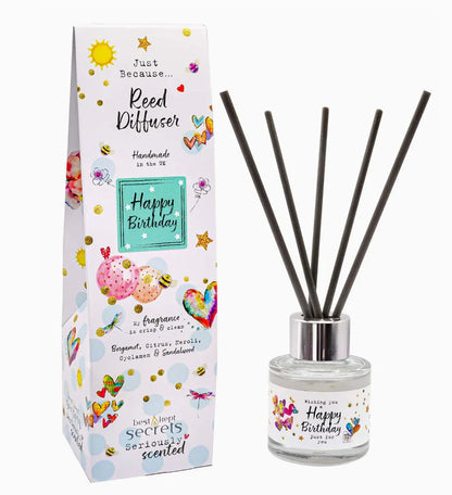 Best Kept Secrets geurstokjes verjaardagscadeau 