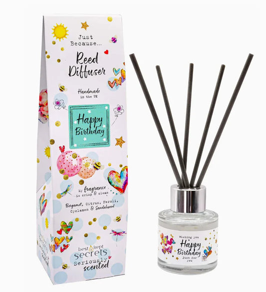 Best Kept Secrets geurstokjes verjaardagscadeau 