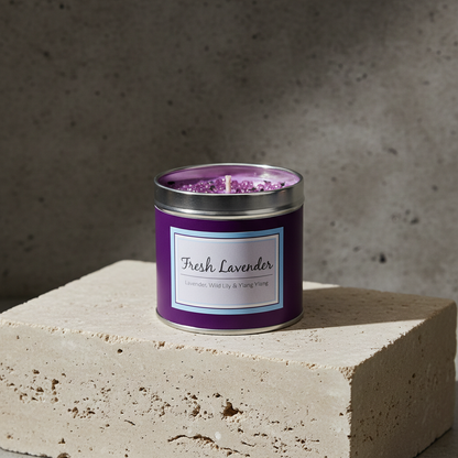 lavendel geurkaars