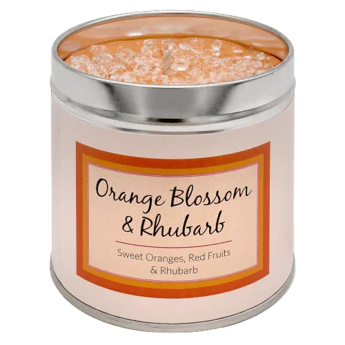 Orange Blossom and Rhubarb geurkaars