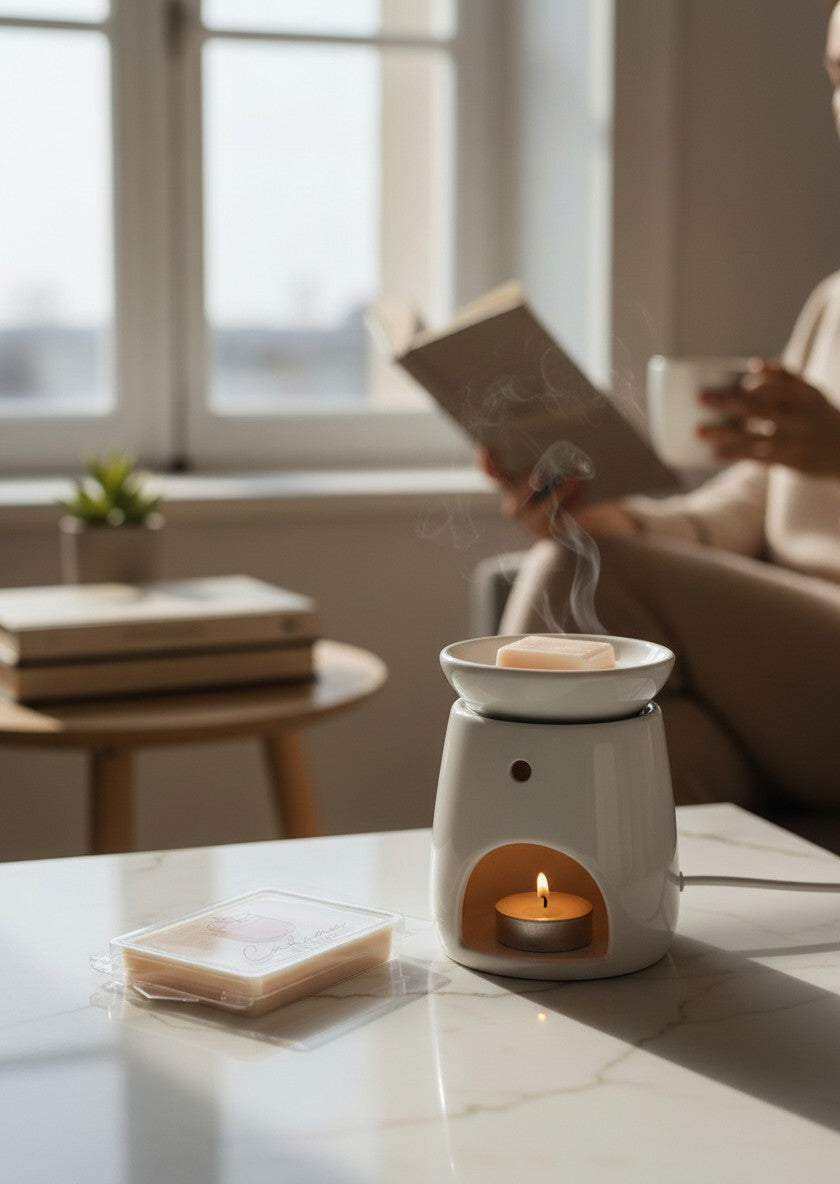 Waxmelts Caramel Vanille – warm en romig - Cadeaukaarsen.nl