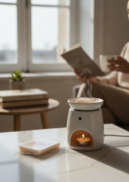 Waxmelts Caramel Vanille – warm en romig - Cadeaukaarsen.nl