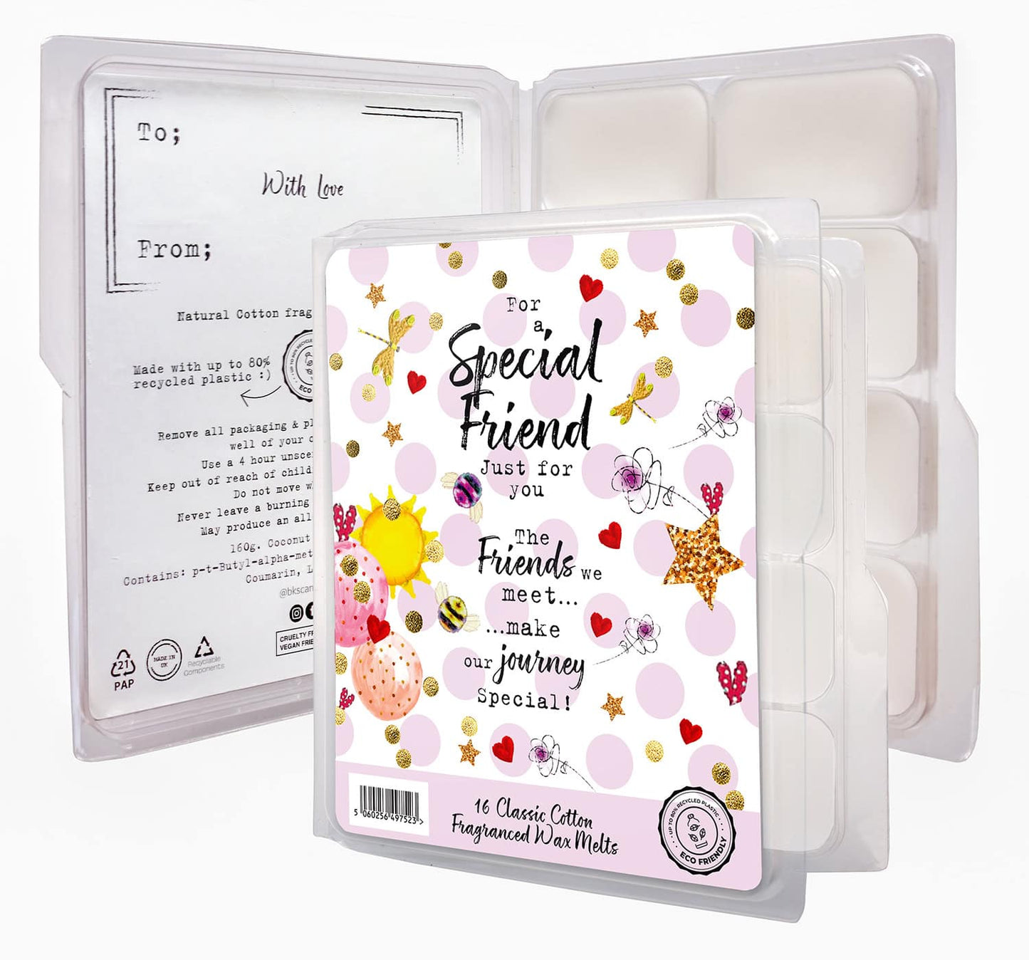 Special Friend wax melts – Classic Cotton - Cadeaukaarsen.nl