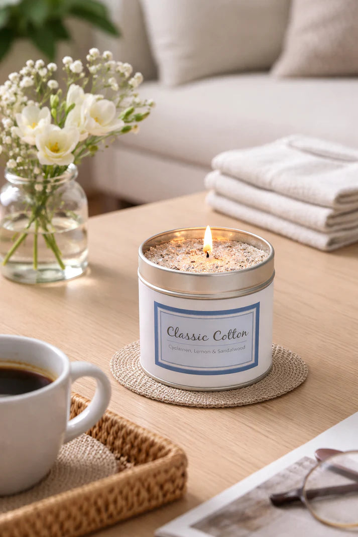 Geurende glitterkaarsen