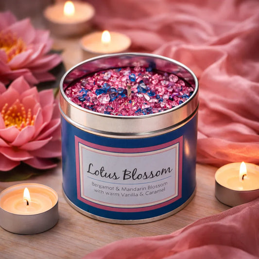 geurkaars lotus bloesem