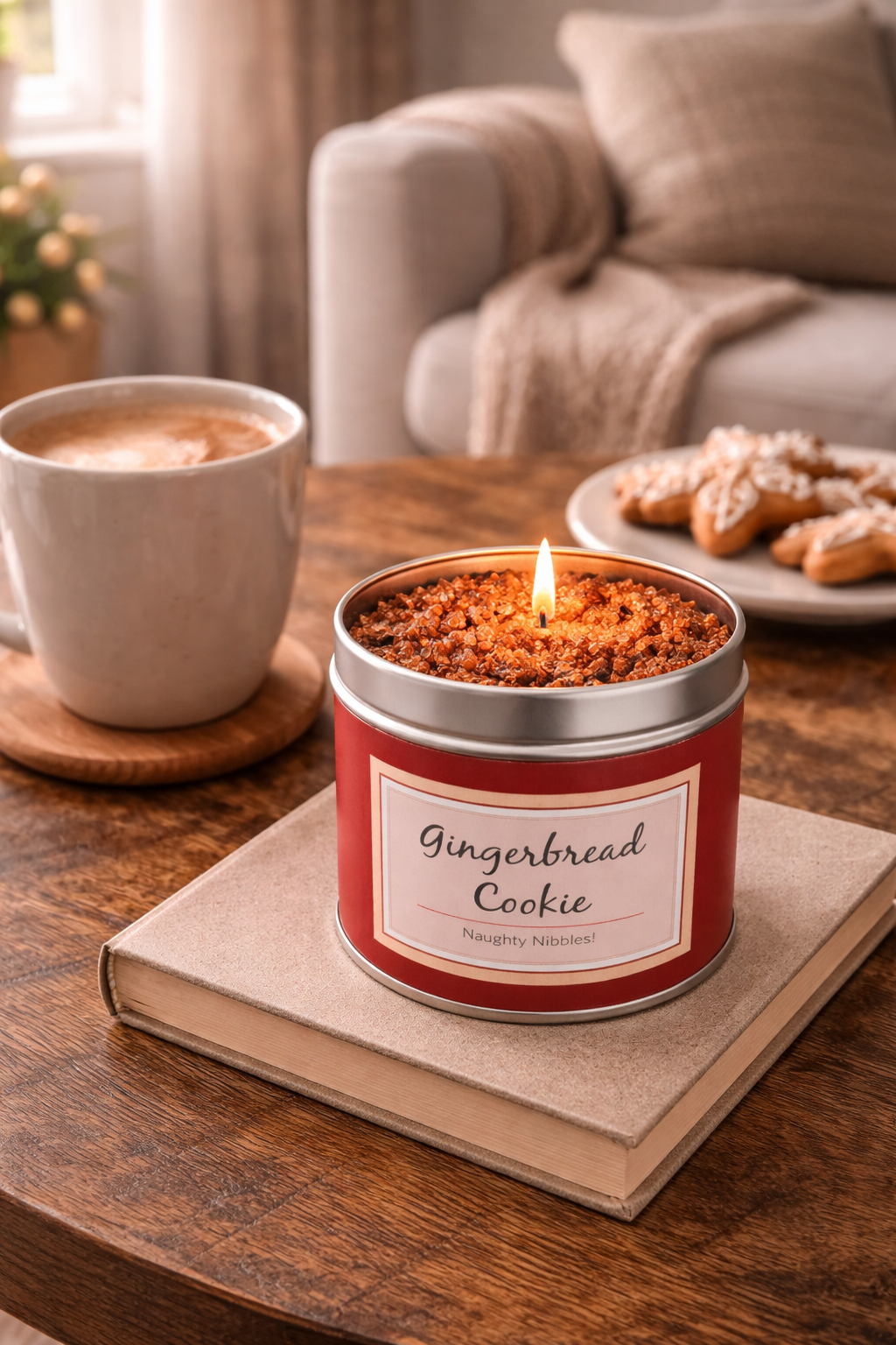 geurende glitterkaarsen