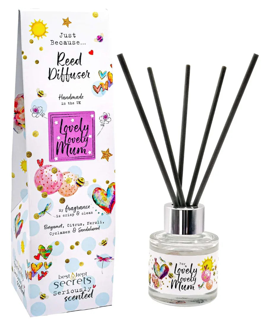 Best Kept Secrets Geurstokjes Diffuser – Lovely Lovely Mum 50 ml